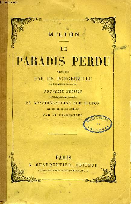 LE PARADIS PERDU