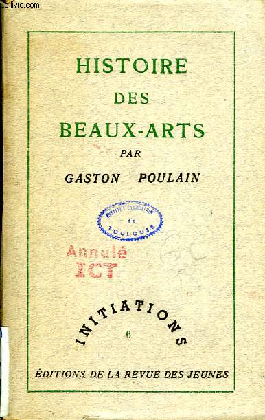 HISTOIRE DES BEAUX-ARTS