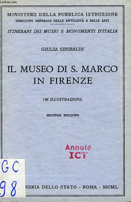 IL MUEO DI S. MARCO UN FIRENZE