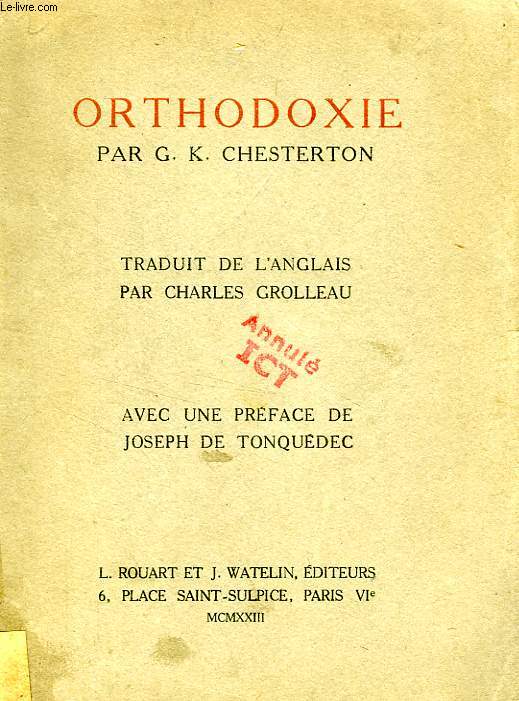 ORTHODOXIE