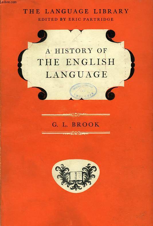 A HISTORY OF THE ENGLISH LANGUAGE