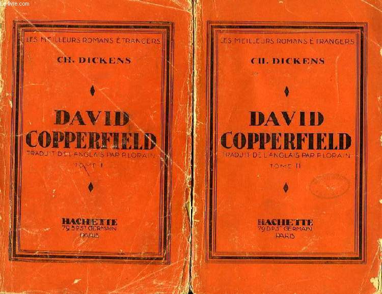 DAVID COPPERFIELD, 2 TOMES