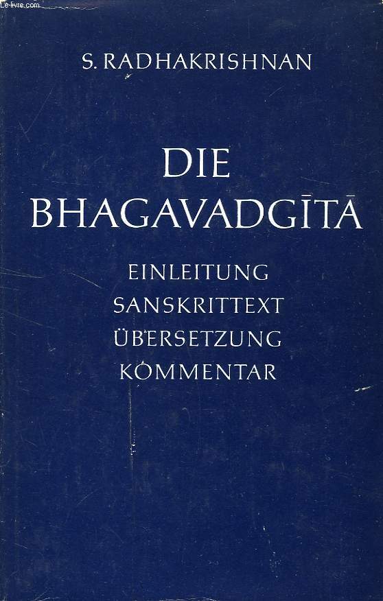 DIE BHAGAVADGITA