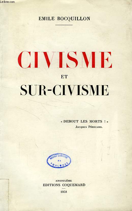 CIVISME ET SUR-CIVISME