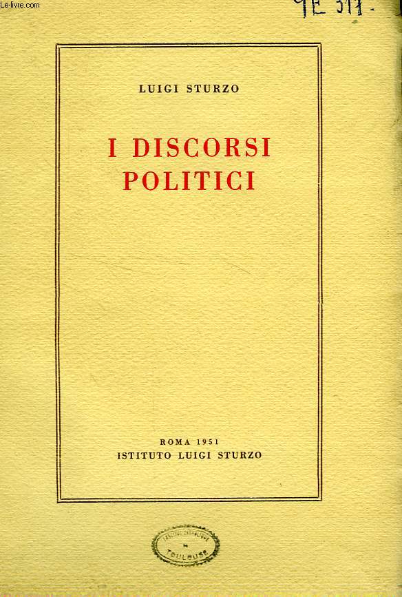 I DISCORSI POLITICI