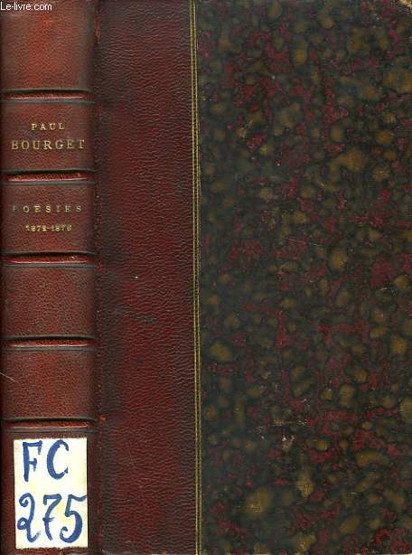 OEUVRES, POESIES, 1872-1876