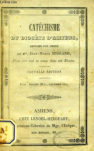 CATECHISME DU DIOCESE D'AMIENS
