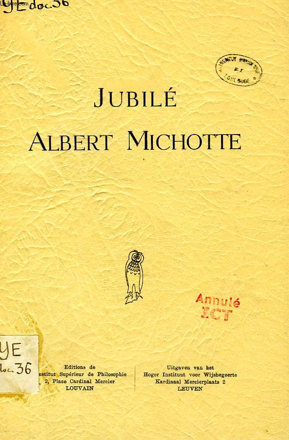 JUBILE ALBERT MICHOTTE