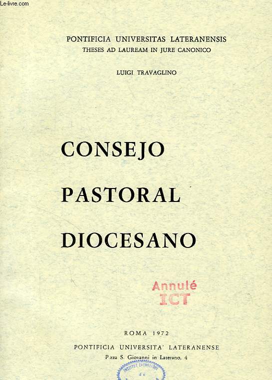 CONSEJO PASTORAL DIOCESANO