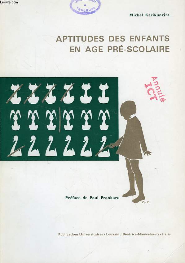 APTITUDES DES ENFANTS EN AGE PRE-SCOLAIRE