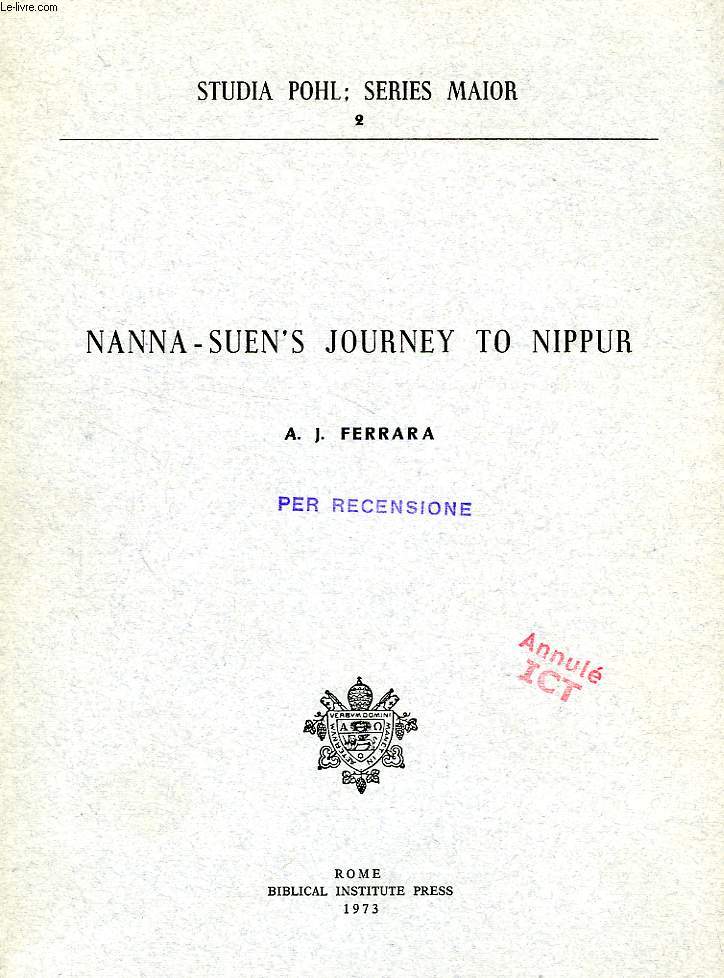 NANNA-SUEN'S JOURNEY TO NIPPUR