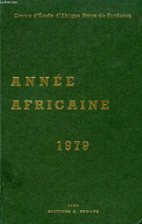 ANNEE AFRICAINE 1979