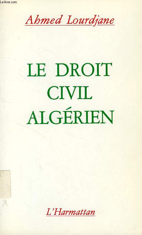 LE DROIT CIVIL ALGERIEN