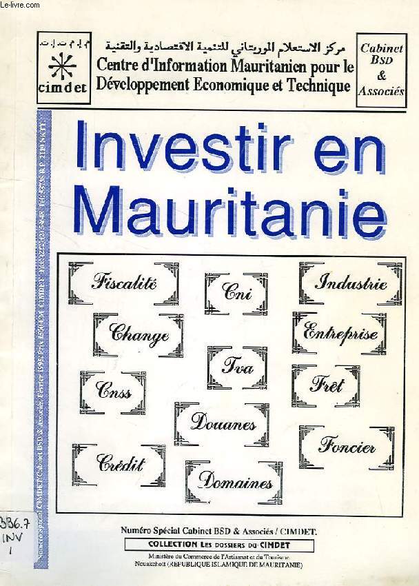 INVESTIR EN MAURITANIE