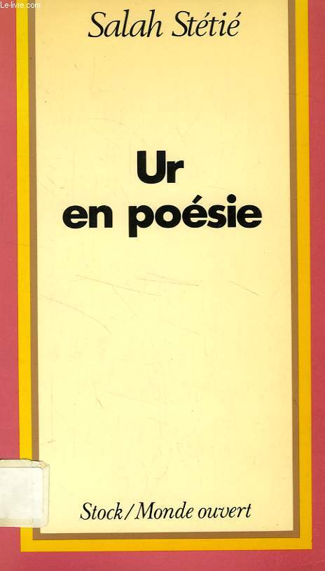 UR EN POESIE