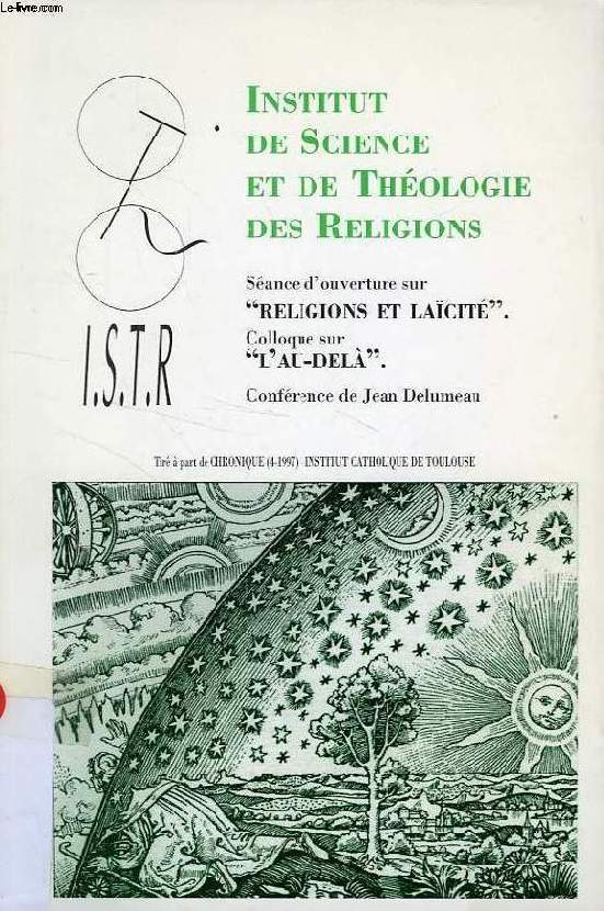 INSTITUT DE SCIENCE ET DE THEOLOGIE DES RELIGIONS