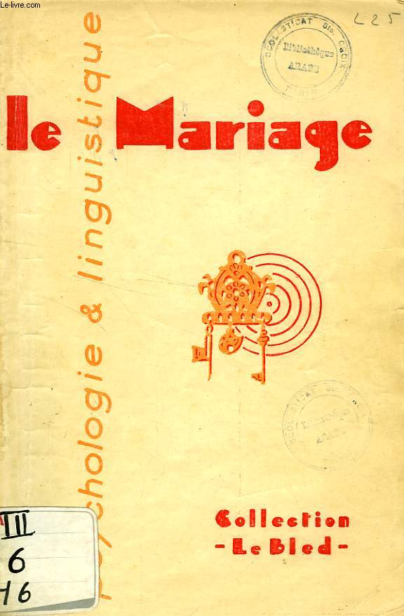 LE MARIAGE