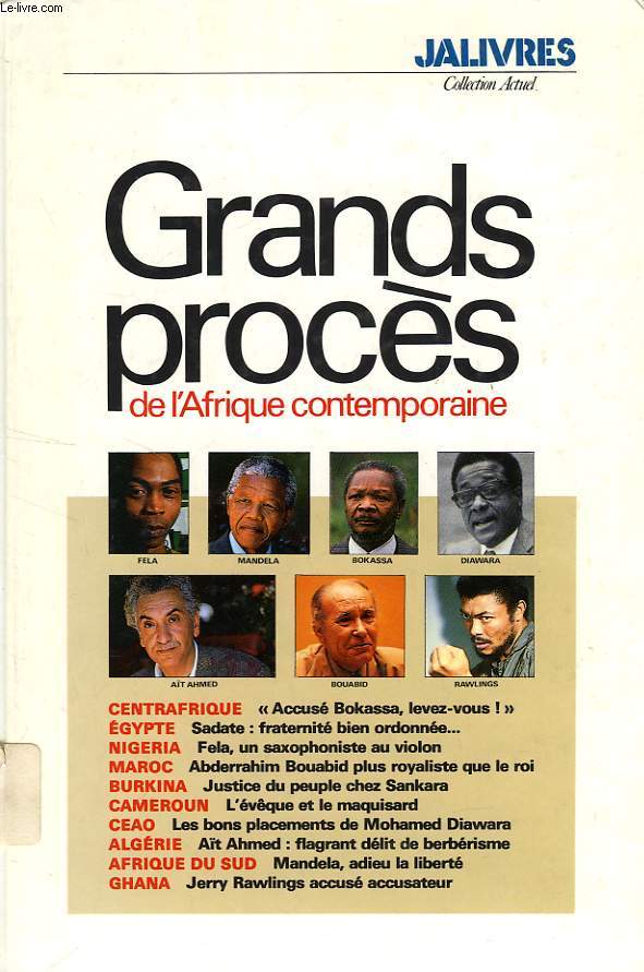 GRANDS PROCES DE L'AFRIQUE CONTEMPORAINE