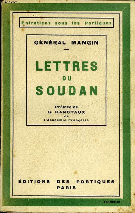 LETTRES DU SOUDAN