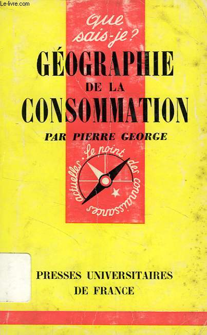 GEOGRAPHIE DE LA CONSOMMATION
