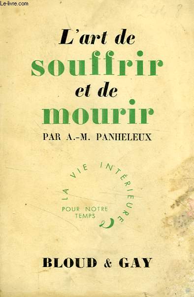 L'ART DE SOUFFRIR ET DE MOURIR