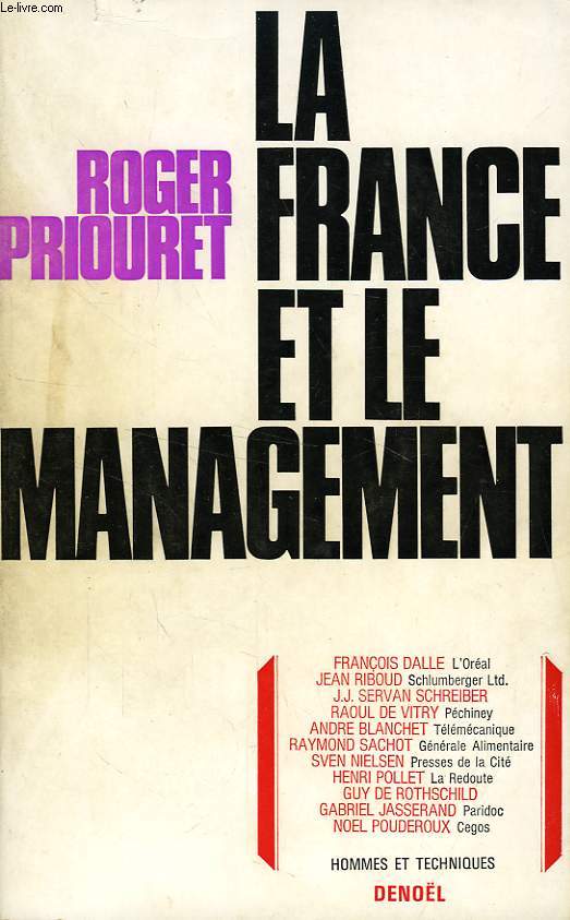 LA FRANCE ET LE MANAGEMENT