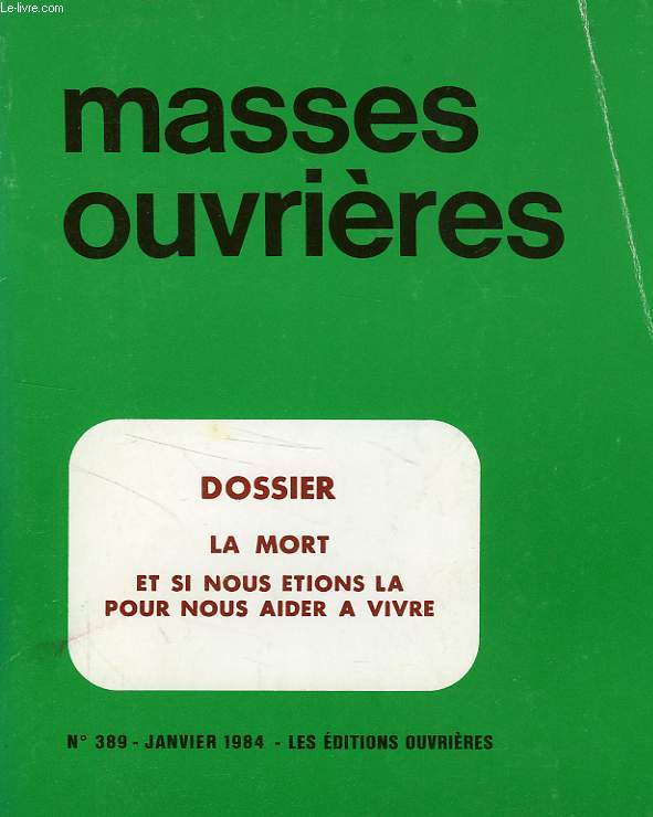 MASSES OUVRIERES, n 389, JAN. 1984