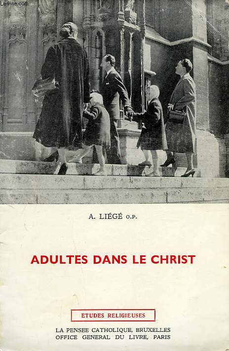 ADULTES DANS LE CHRIST