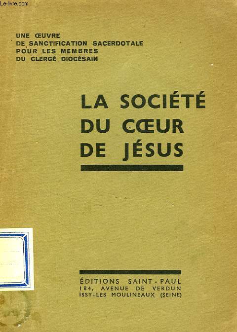 LA SOCIETE DU COEUR DE JESUS