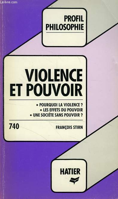 VIOLENCE ET POUVOIR