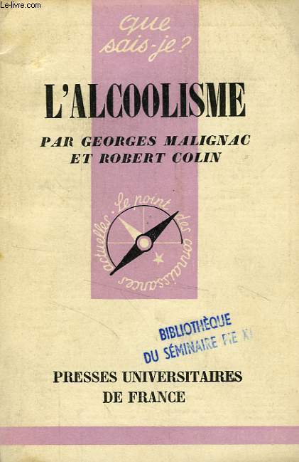 L'ALCOOLISME