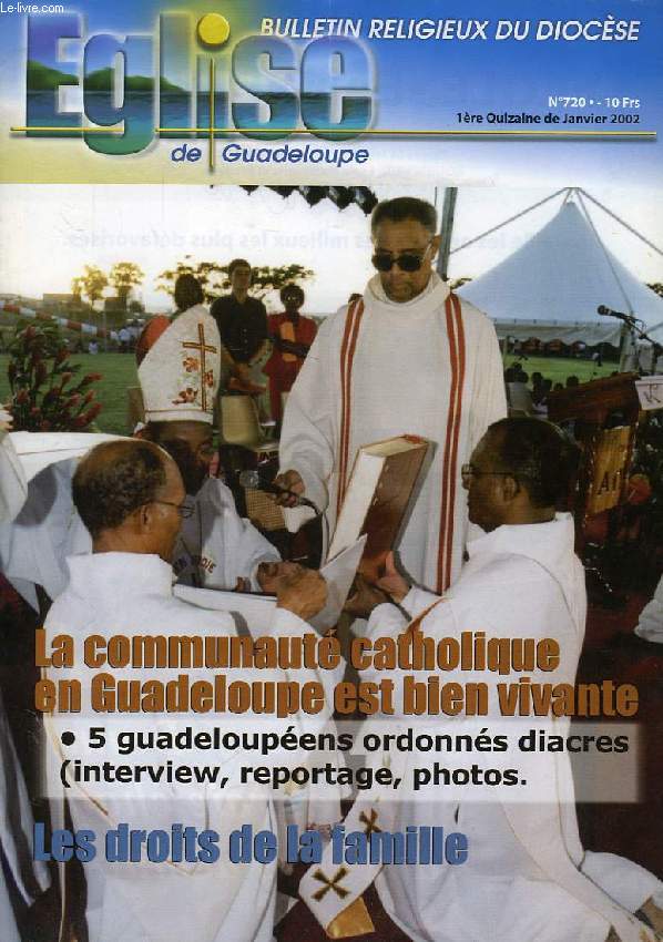 EGLISE DE GUADELOUPE, N 720, JAN. 2002