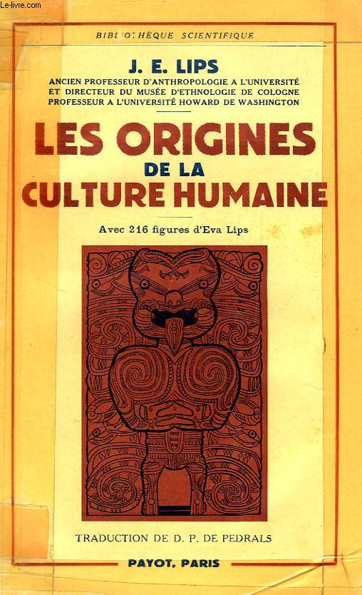 LES ORIGINES DE LA CULTURE HUMAINE