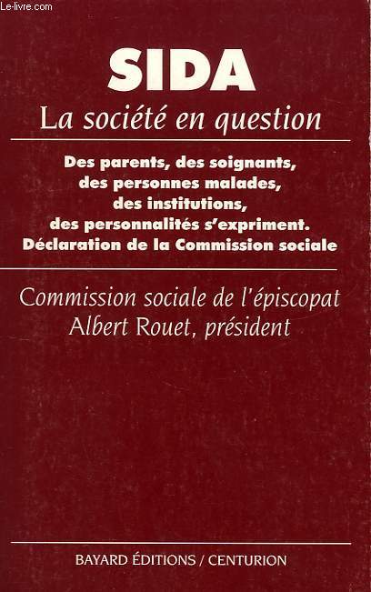 SIDA, LA SOCIETE EN QUESTION