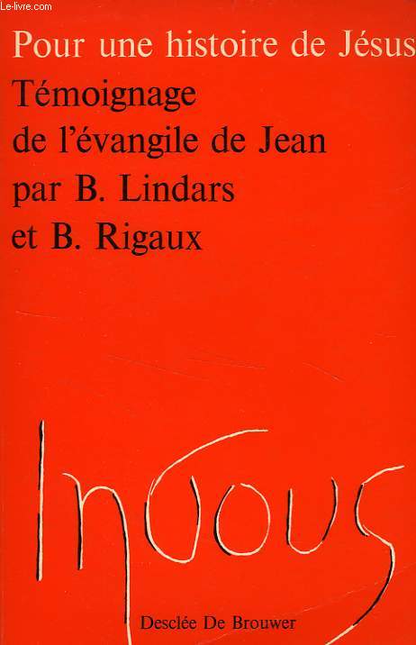 TEMOIGNAGE DE L'EVANGILE DE JEAN