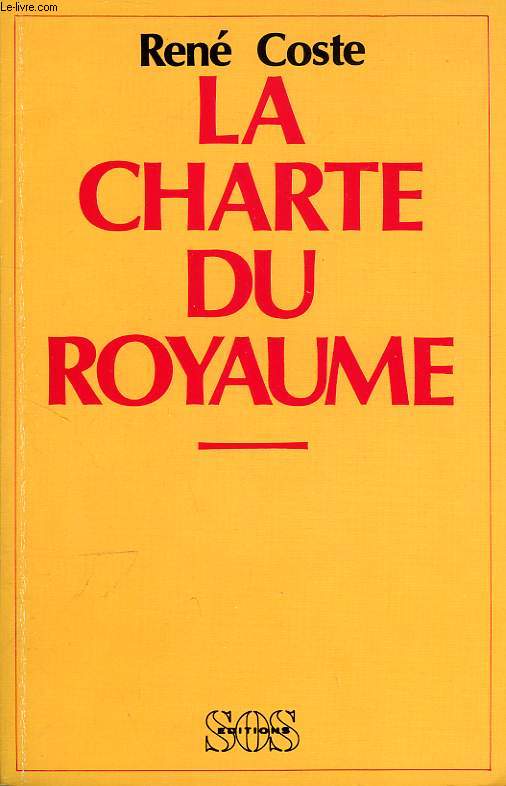 LA CHARTE DU ROYAUME