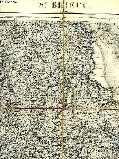 CARTE D'ETAT-MAJOR, N 59, SAINT-BRIEUC