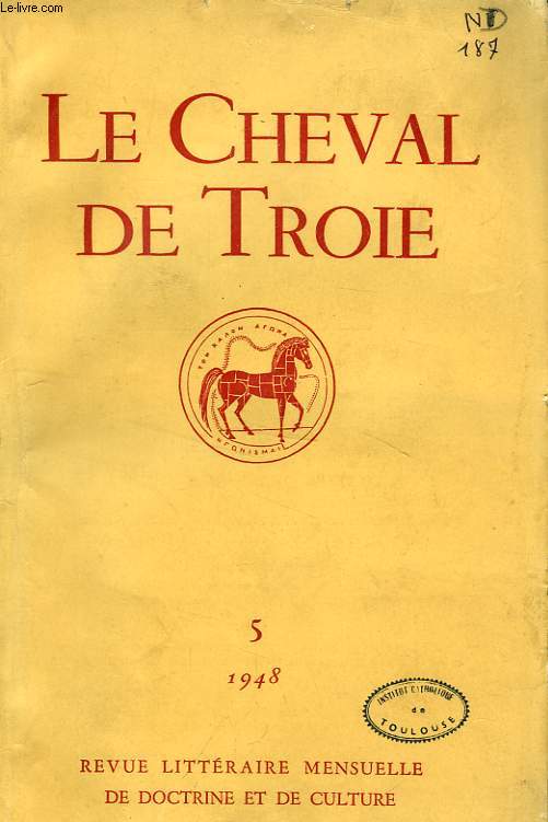 LE CHEVAL DE TROIE, N 5, 1948
