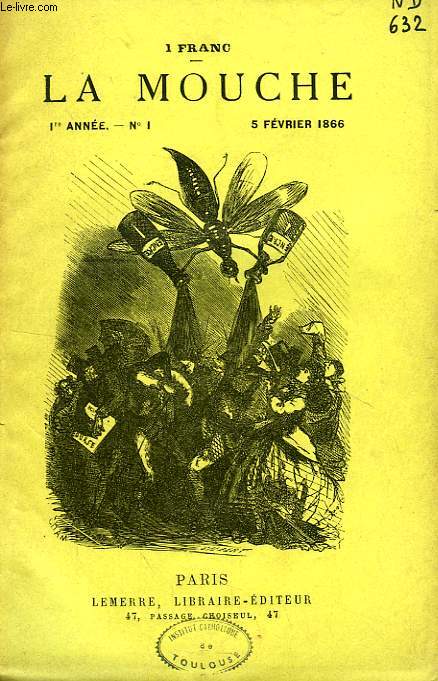 LA MOUCHE, 1re ANNEE, N 1, 5 FEV. 1866