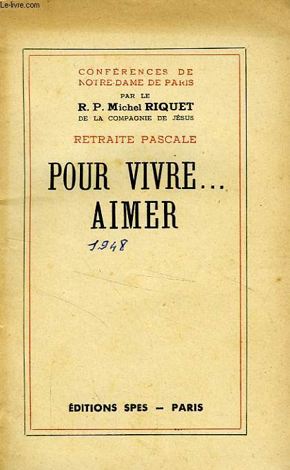 POUR VIVRE... AIMER