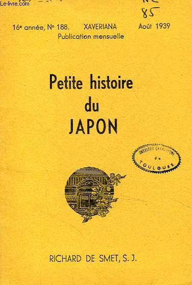 PETITE HISTOIRE DU JAPON