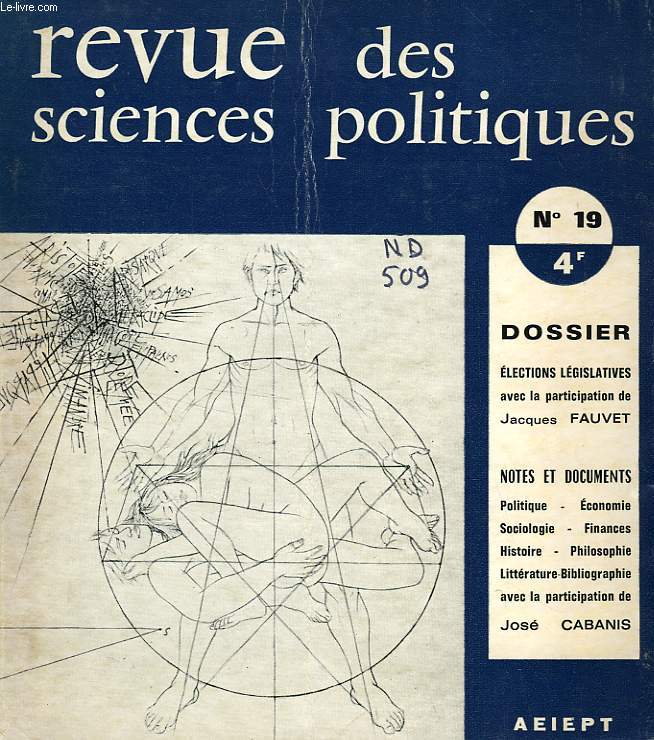 REVUE DES SCIENCES POLITIQUES, N 19