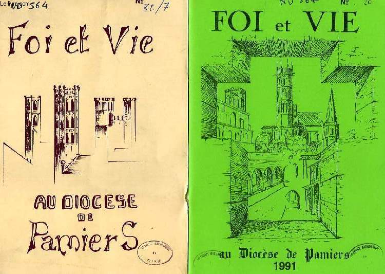FOI ET VIE, DIOCESE DE PAMIERS, ANNEES 1982-1991