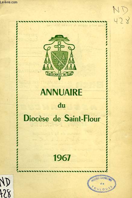 ANNUAIRE DU DIOCESE DE SAINT-FLOUR, 1967