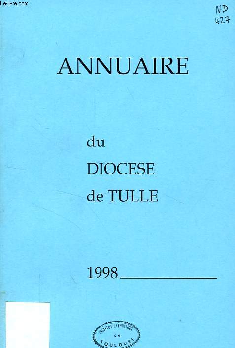 ANNUAIRE DU DIOCESE DE TULLE, 1998