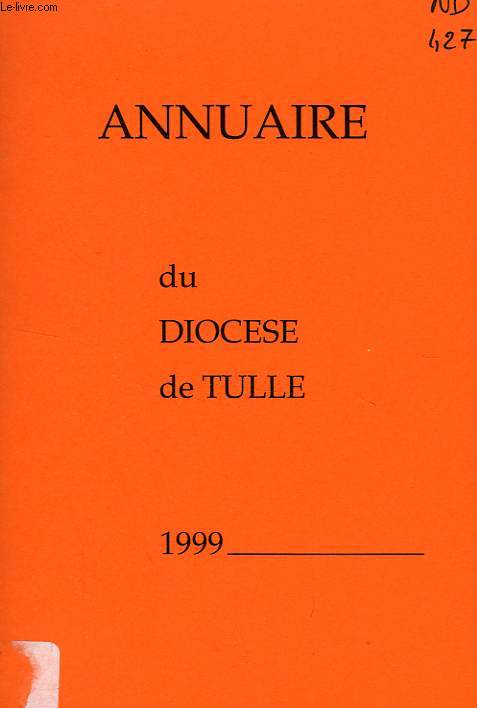 ANNUAIRE DU DIOCESE DE TULLE, 1999