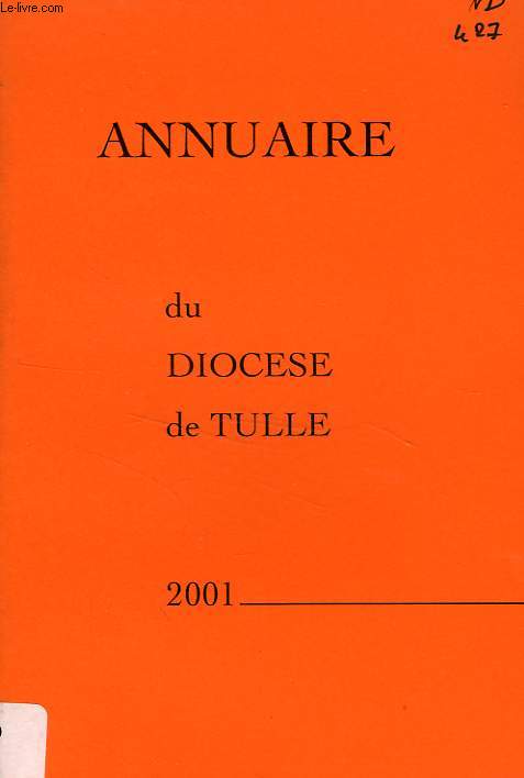 ANNUAIRE DU DIOCESE DE TULLE, 2001