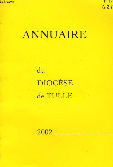 ANNUAIRE DU DIOCESE DE TULLE, 2002