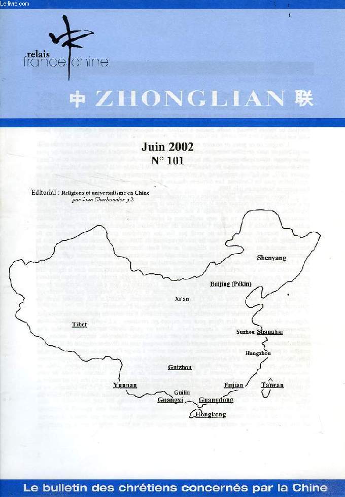ZHONGLIAN, N 101, JUIN 2002
