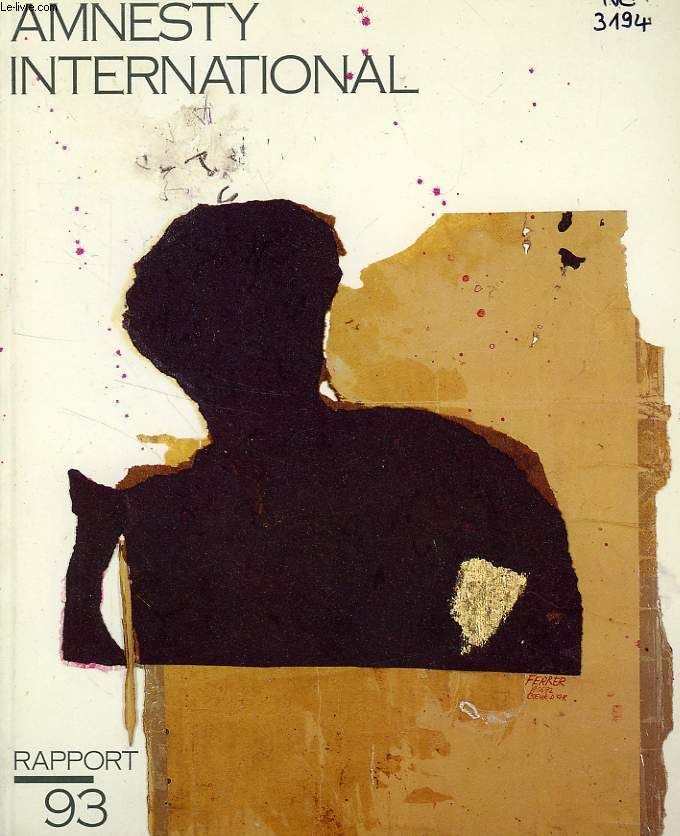 AMNESTY INTERNATIONAL, RAPPORT 1993